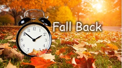 Fall Back, a clock in the background